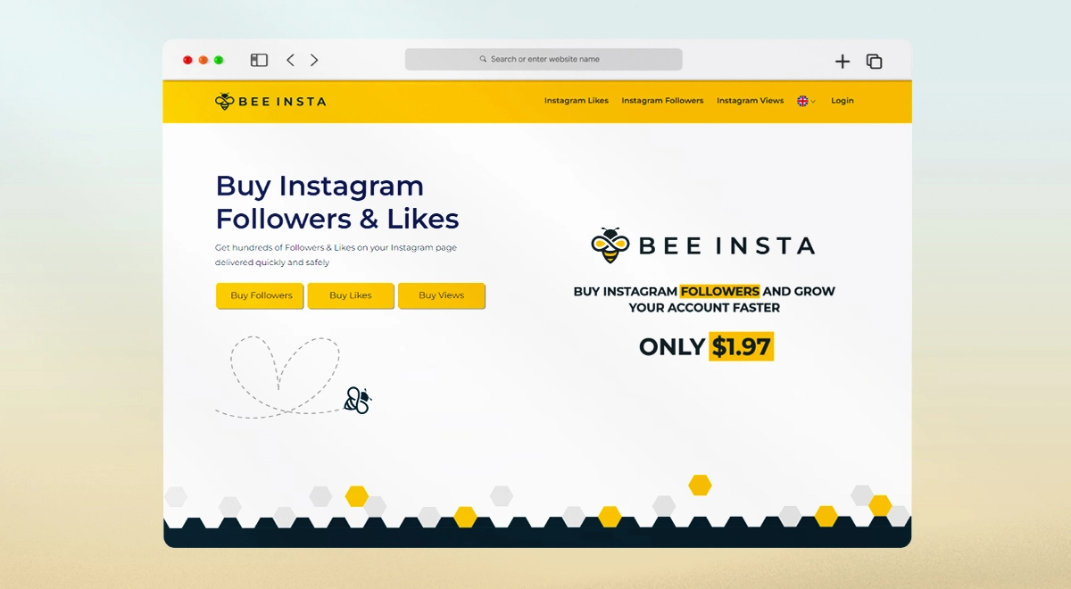 Beeinsta | ECommerce Website