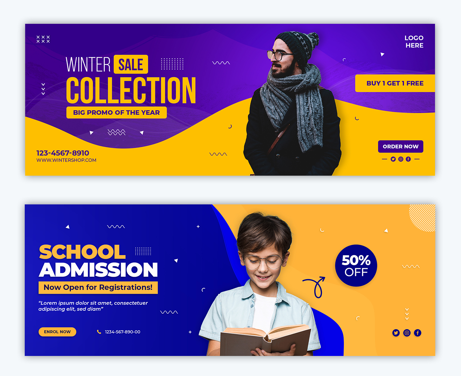 Get a banner ad design for advertisement Get a banner ad design for advertisement